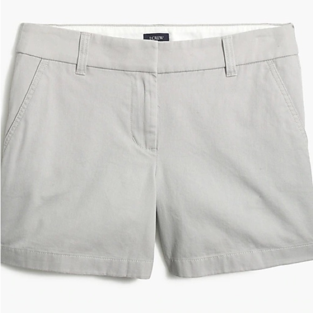 J. Crew Gray Bermuda Shorts Tailored Cotton Blend